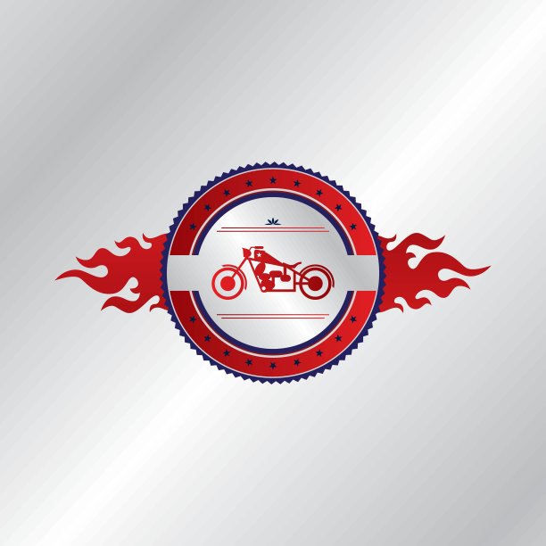摩托车标签贴纸图片下载