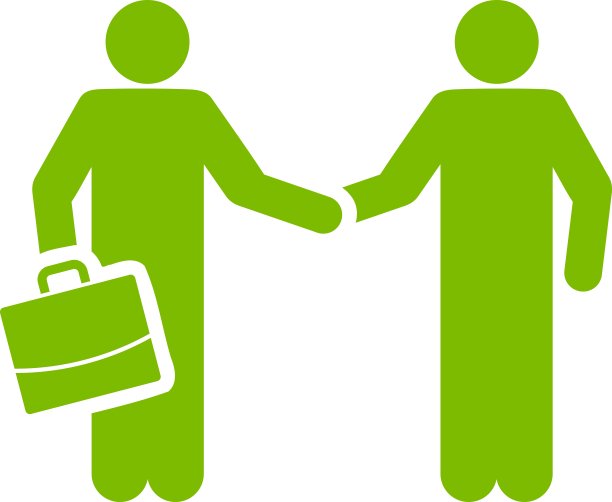 合同图标从商业双色集图片下载