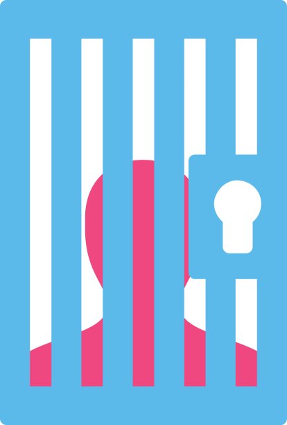 监狱图标从商业双色集图片下载