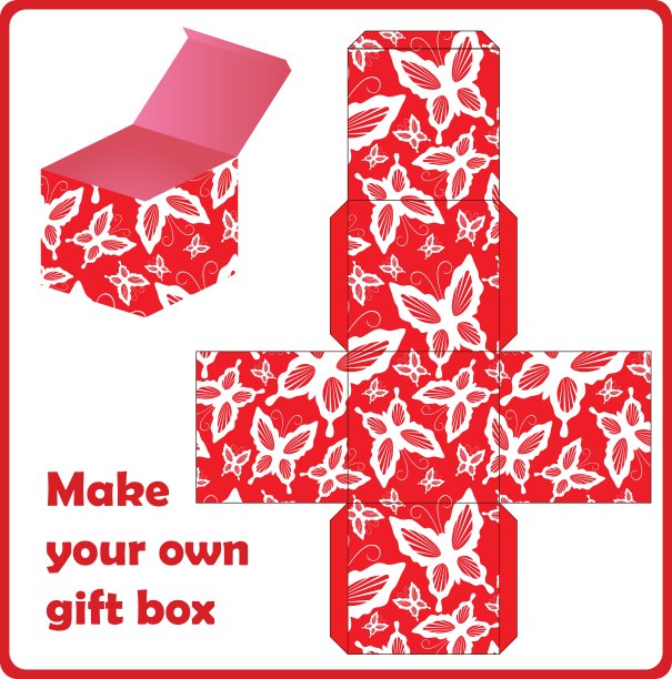 礼物盒方案图片下载