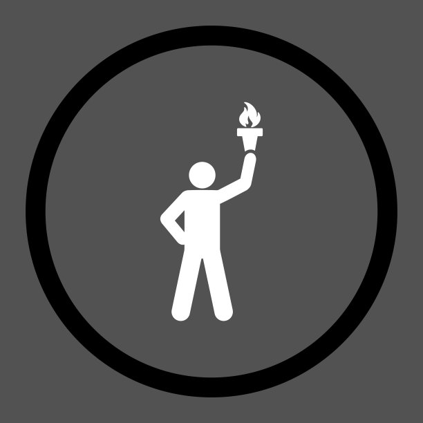 自由火炬图标图片下载