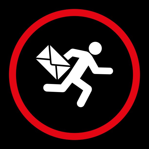 邮件快递图标图片下载