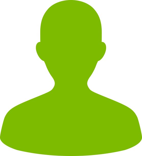 用户平面生态绿色图标图片下载