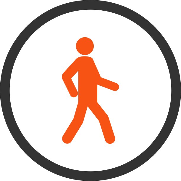 行走的图标图片下载