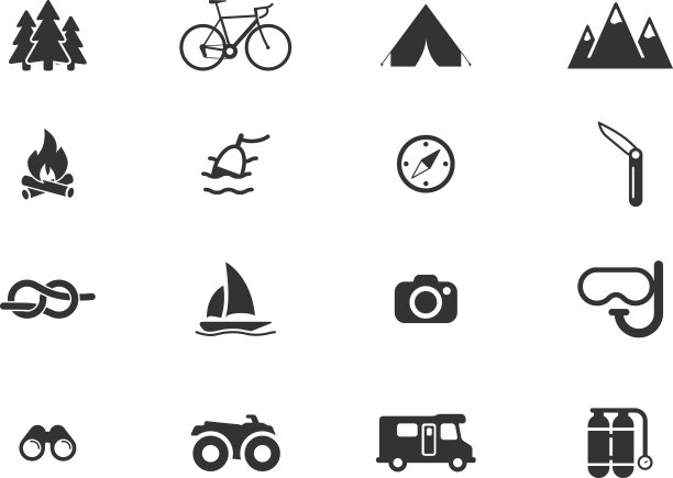 活动娱乐图标集图片下载