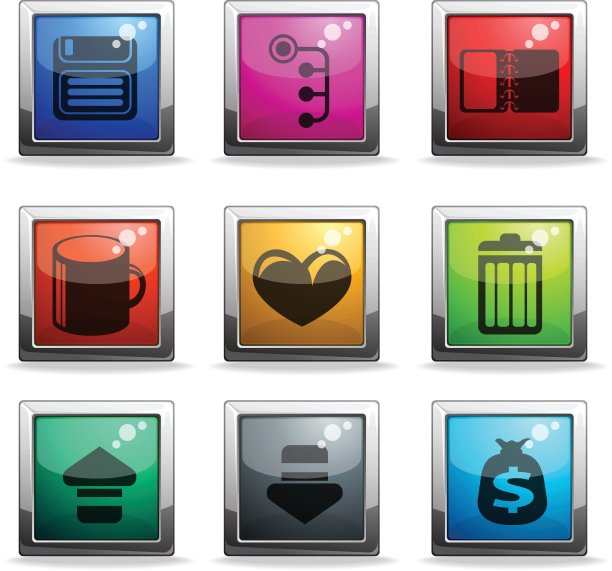 办公室简单的图标图片下载