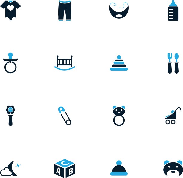 婴儿图标设置图片下载