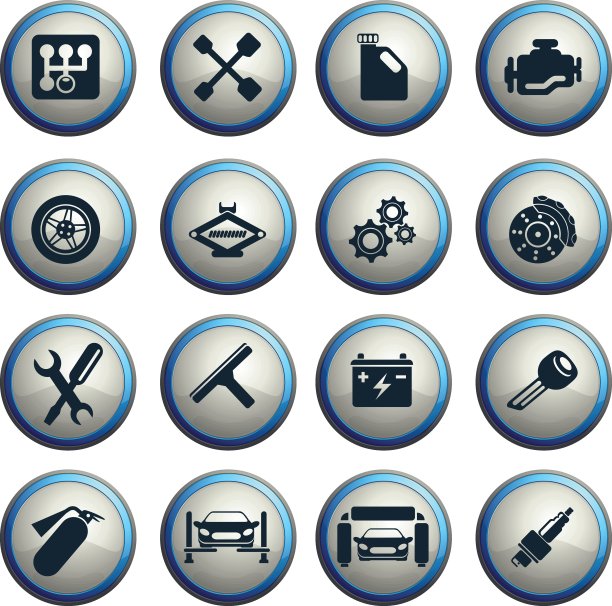 汽车服务图标图片下载