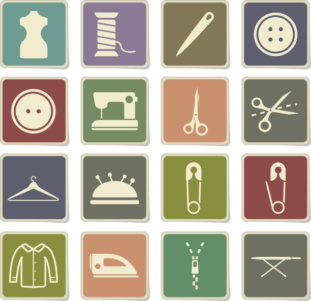 剪裁简单的图标图片下载