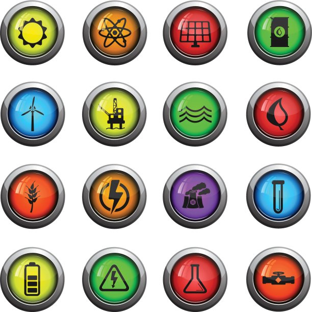 发电简单的图标图片下载