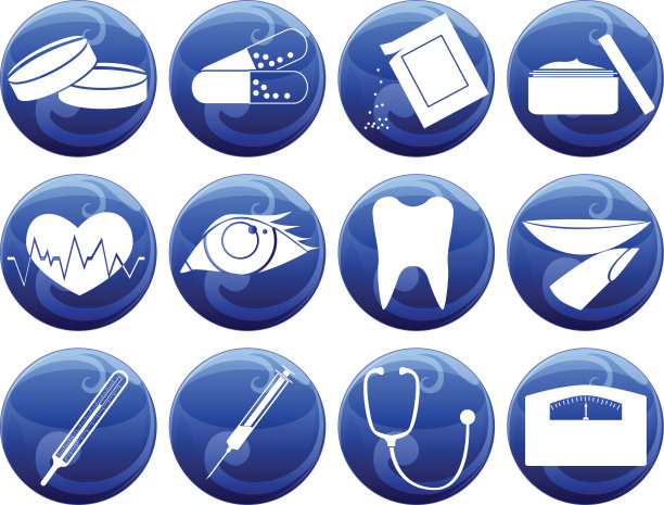 按钮医疗图标图片下载