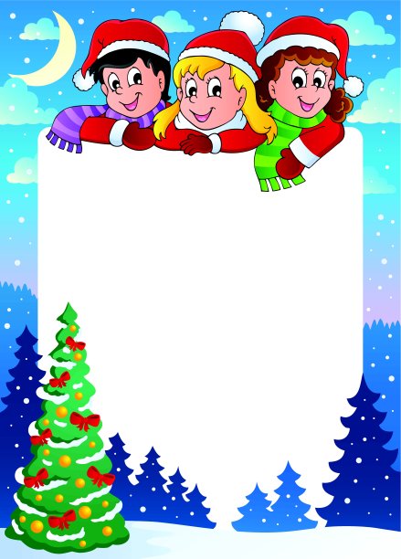 圣诞主题框架3图片下载