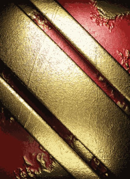 红色背景上的金色图片下载