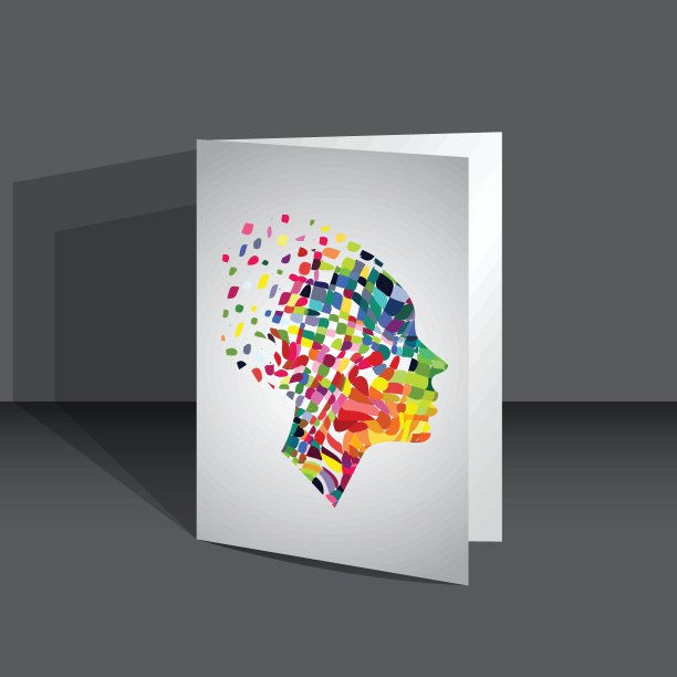 矢量模板的框架与海报，放置在内部。海报的模型。图片下载