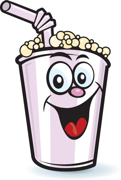 快乐的奶昔字符图片下载