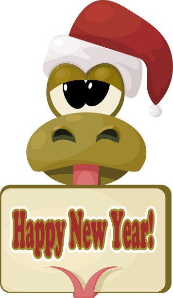 2013年新年的象征。eps10图片下载