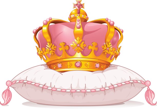 枕头上的皇冠图片下载