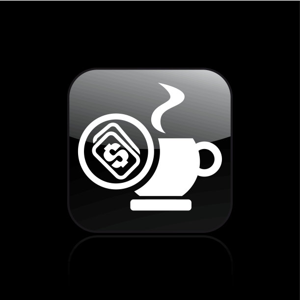 矢量插图的杯子价格图标图片下载