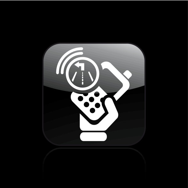 矢量插图的单一道路方向图标图片下载