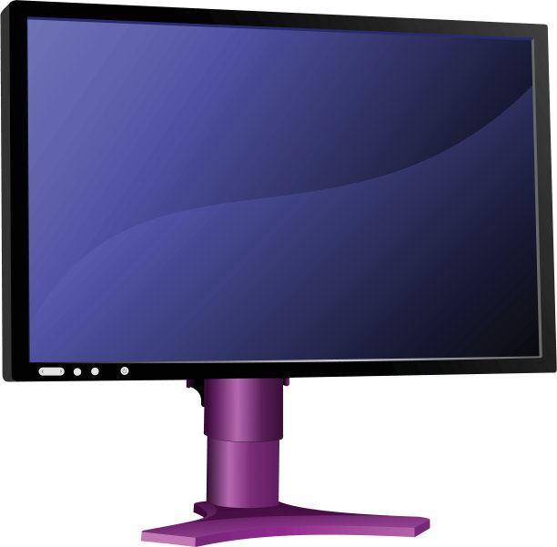 平板电脑显示器。显示。矢量图图片下载