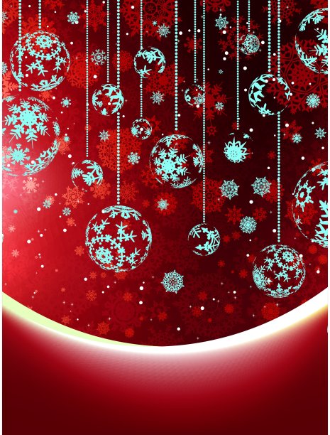 圣诞贺卡快乐。EPS 8图片下载