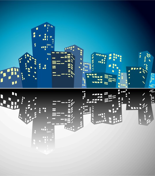 城市剪影图片下载