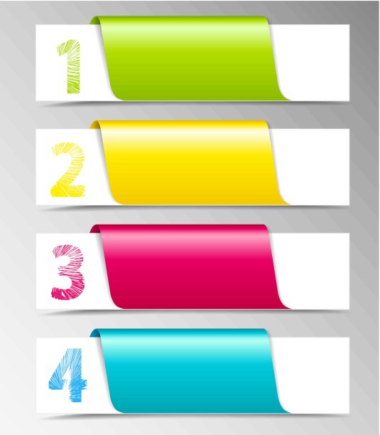 编号的横幅图片下载