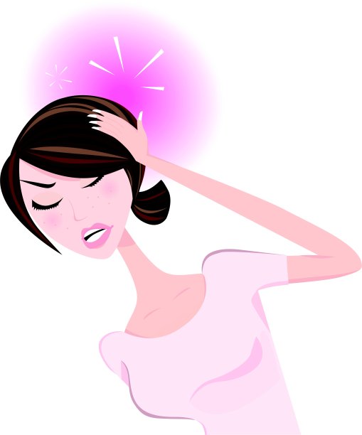 女人的头痛图片下载