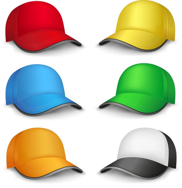 五彩缤纷的帽子图片下载