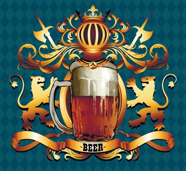 啤酒的背景图片下载