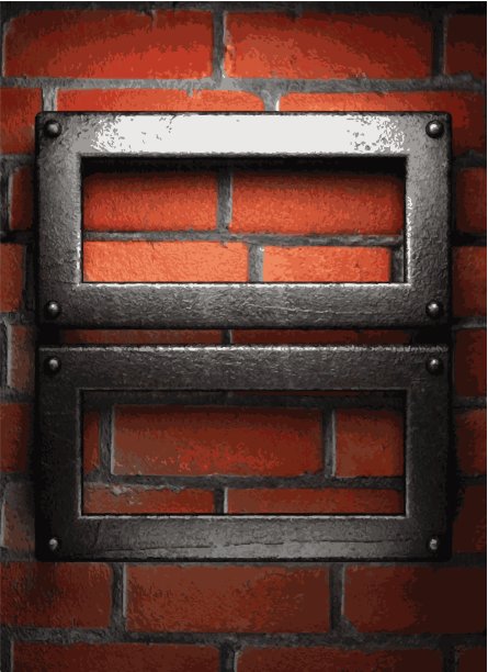 金属和砖块背景图片下载