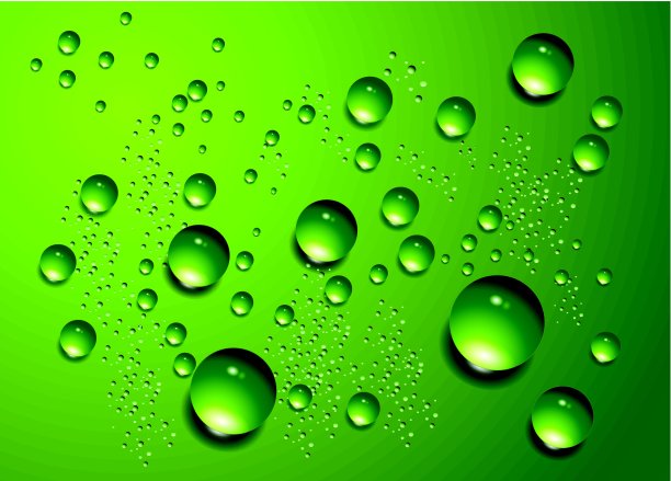 水滴矢量背景。图片下载