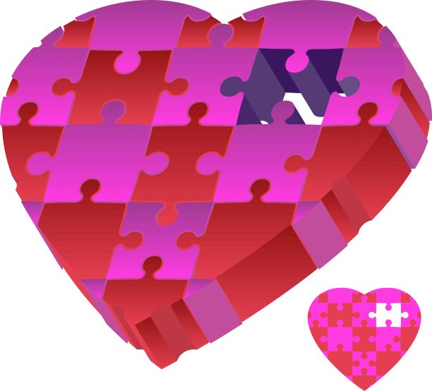 3 d游戏的心图片下载