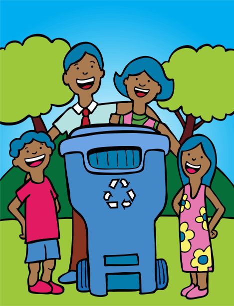 家庭垃圾回收图片下载