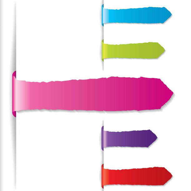 撕纸标签图片下载