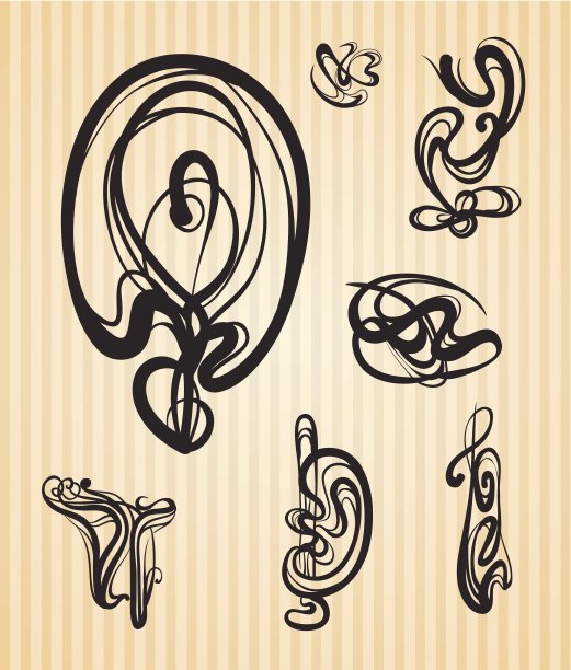 现代风格的装饰项目和范围图片下载