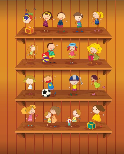 货架上图片下载