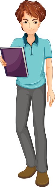 一个拿着书的人图片下载