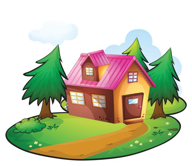 一所房子图片下载