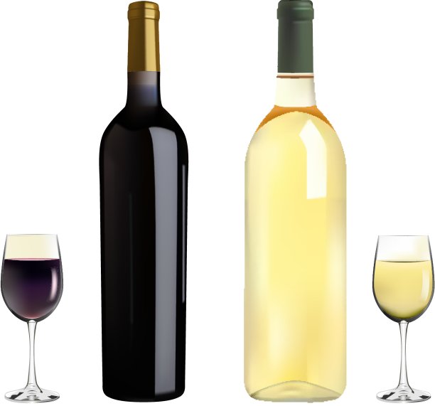 红白葡萄酒图片下载