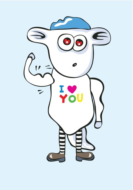 羊卡通图片下载