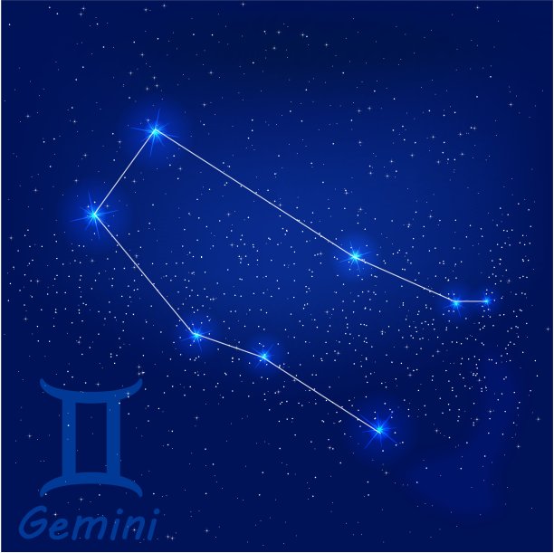 星座双子座图片下载