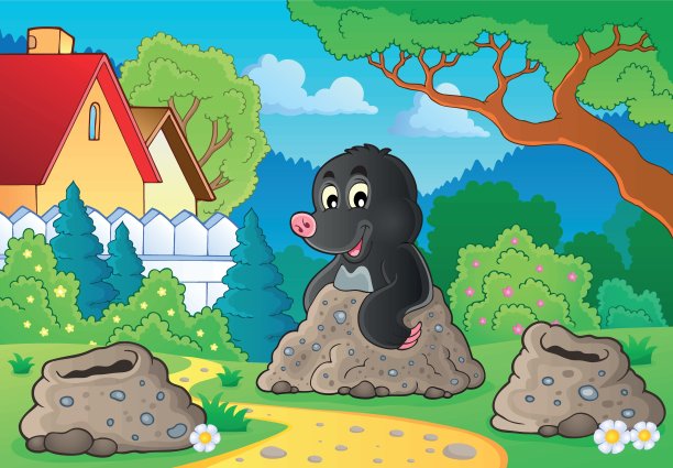 快乐鼹鼠主题图像2图片下载