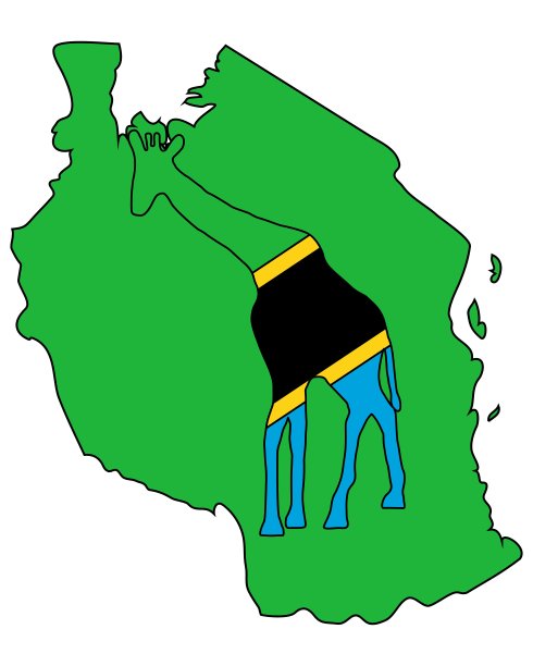 坦桑尼亚长颈鹿图片下载