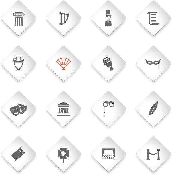 剧院简单的图标图片下载