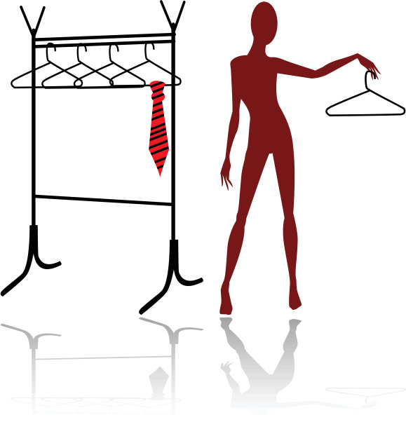 抽象的矢量人体模型剪影图片下载