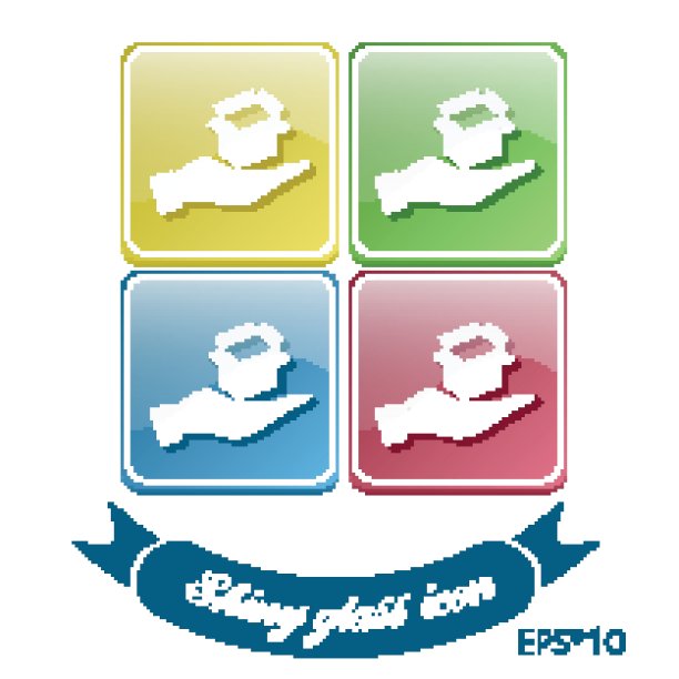 手里拿着一个打开的纸板箱图片下载