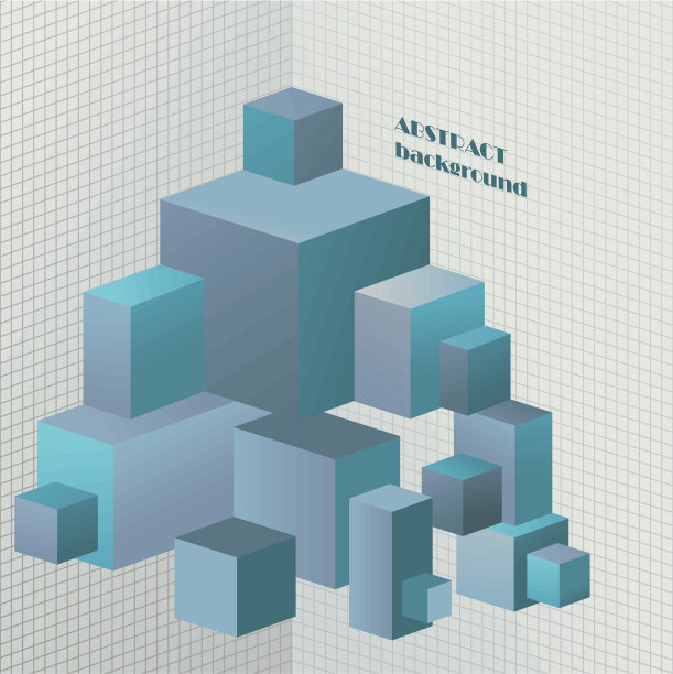 抽象三维插图设计图片下载