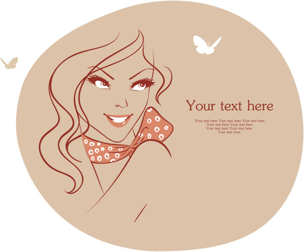 蝴蝶美人图片下载