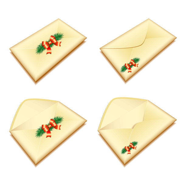 圣诞封信封图片下载